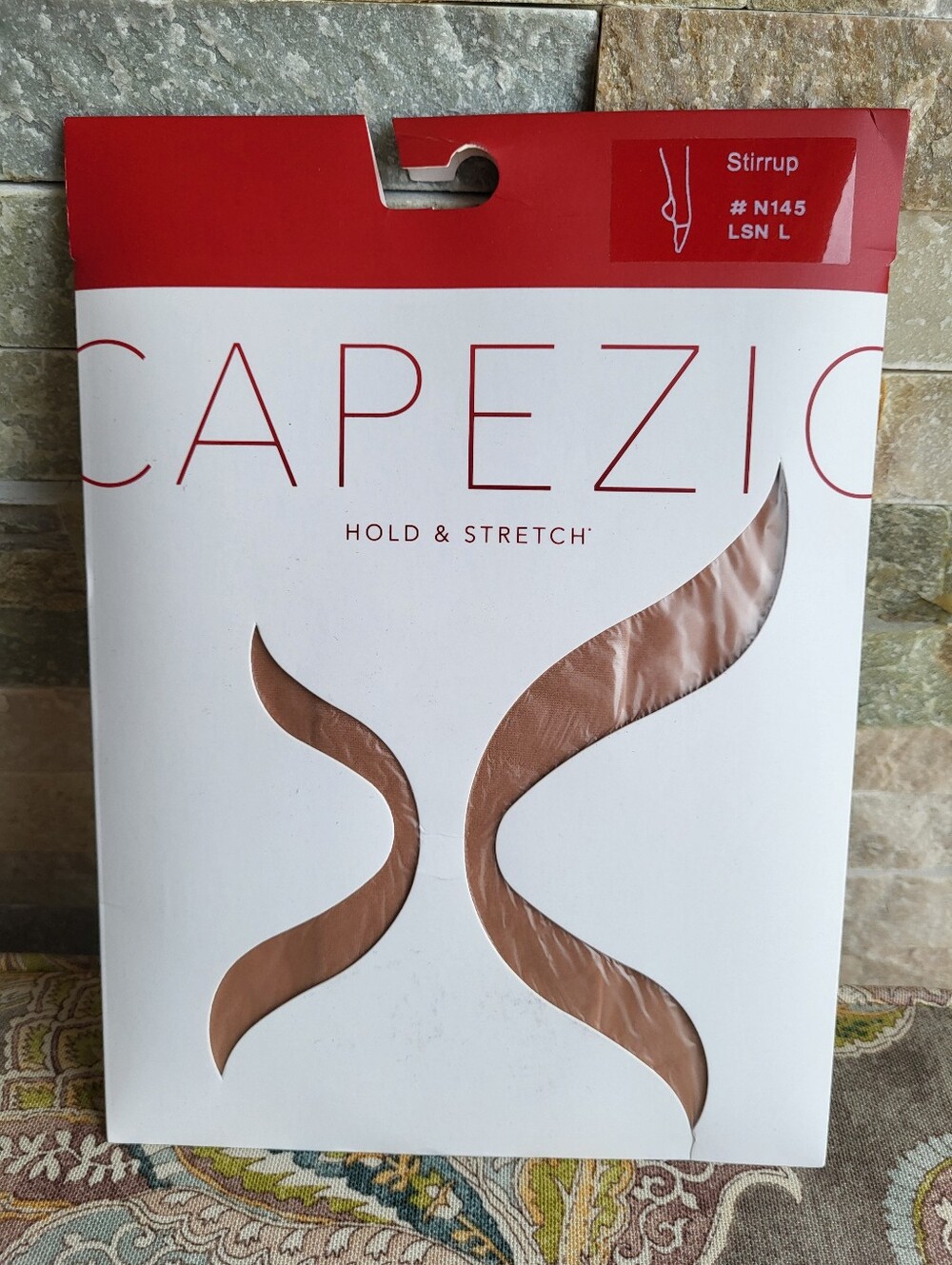 Capezio Stirrup Tights in Light Suntan